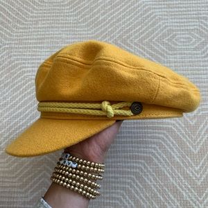 Yellow Brixton Fiddler Cap